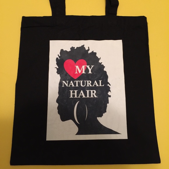 Love My Natural Hair Tote Bag