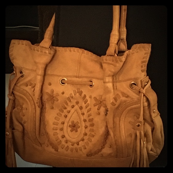 👑HOST PICK👑 Jr. Drake Genuine Leather Fringe Bag