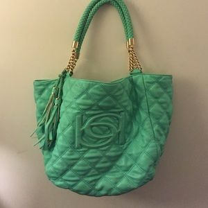 Authentic Bebe purse teal