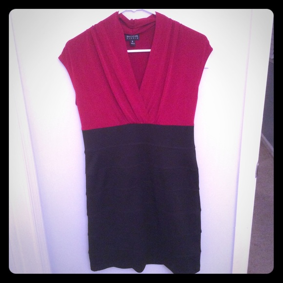 Two Toned Mini Dress