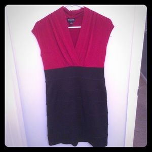 Two Toned Mini Dress