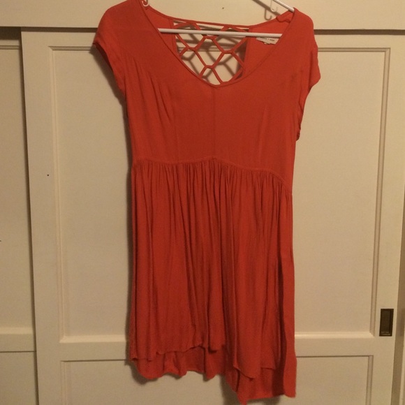 Urban Outfitters orange dress