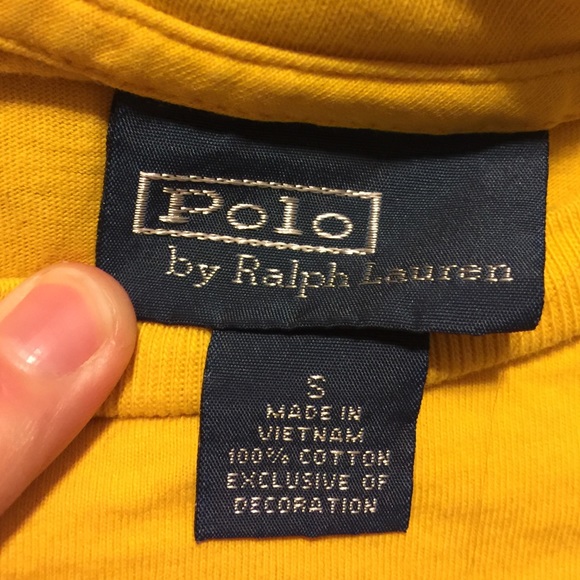 Yellow polo shirt! - Picture 2 of 4