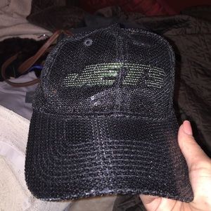 Jets pink hat
