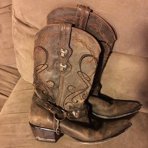 Justin Snip Toe cowboy boots