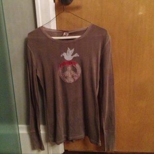 Lucky Brand long sleeve tee.