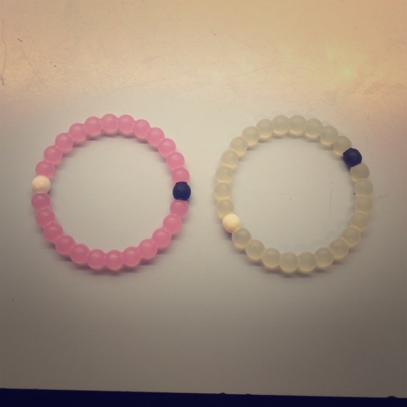 Lokai bracelets.