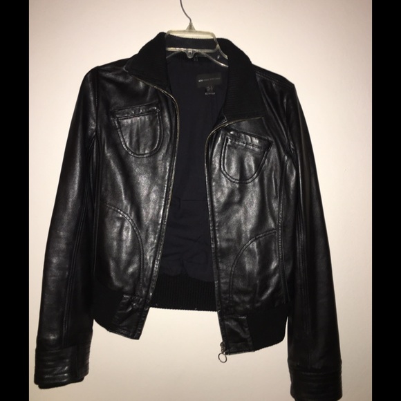 100% sheep leather jacket
