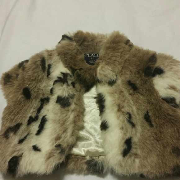 Faux-fur vest for lil girl