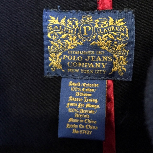 Ralph Lauren Velour Jacket - Picture 2 of 4