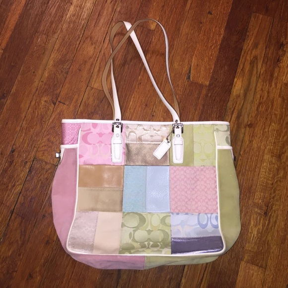 Coach Patchwork Large Tote