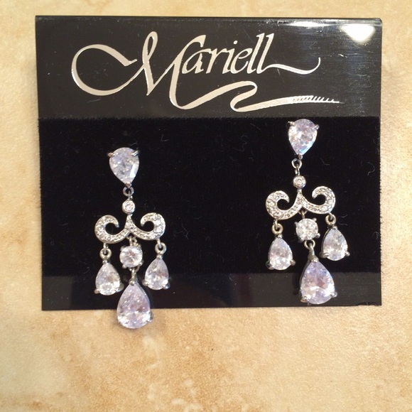 Crystal chandelier earrings