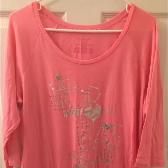 Victoria secret pink sleep shirt