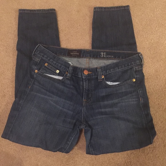J crew toothpick jeans