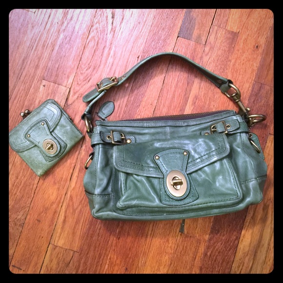 Coach Leather Bag & Wallet