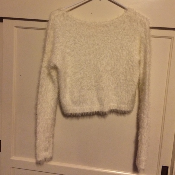 Long sleeve fuzzy shirt