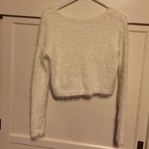 Long sleeve fuzzy shirt