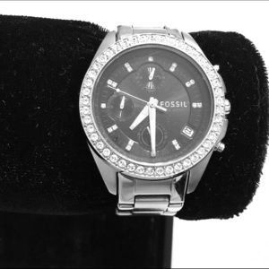 Fossil Women's watch black face dial