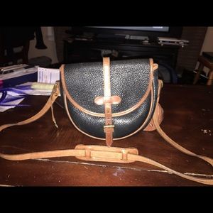 Rare 1983 AWL Dooney & Burke saddle style bag