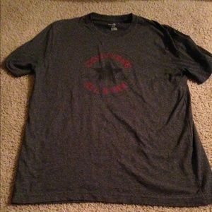 Converse grey logo tee