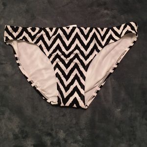 ✨Price Reduction ✨Black & White Bikini Bottoms