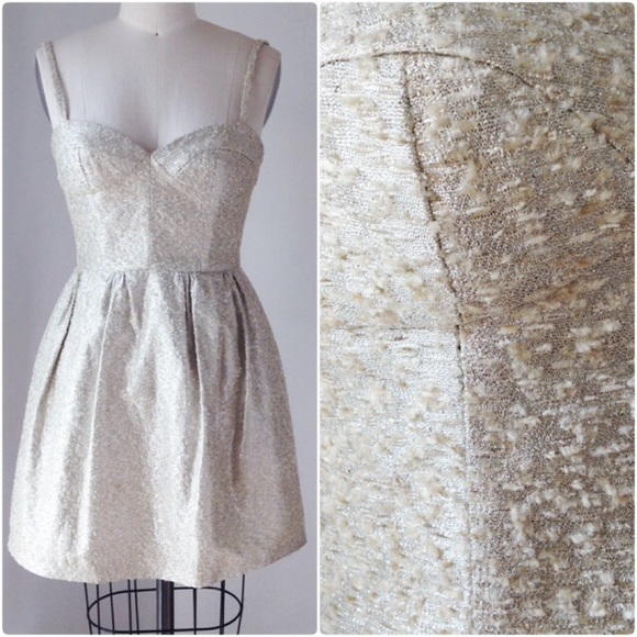 camilla & marc Dresses & Skirts - FLASH SALE! CAMILLA AND MARC Gold Metallic Dress