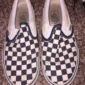 shoes vans checkered