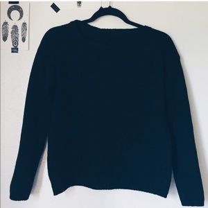 brandy melville black sweater