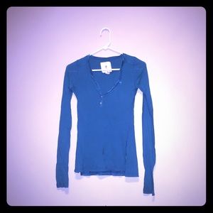 Teal Abercrombie Pullover