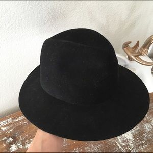Topshop Black Fedora