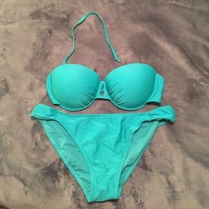 Teal bikini