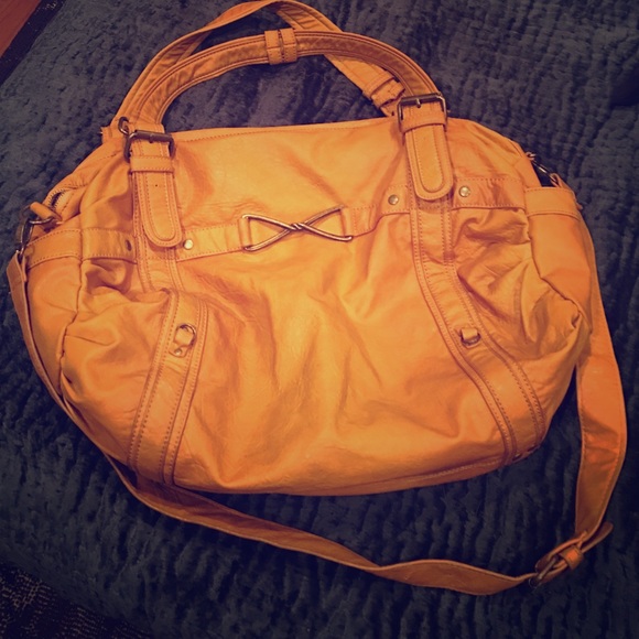 Mustard yellow large bag
