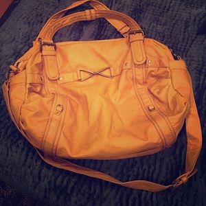 Mustard yellow large bag