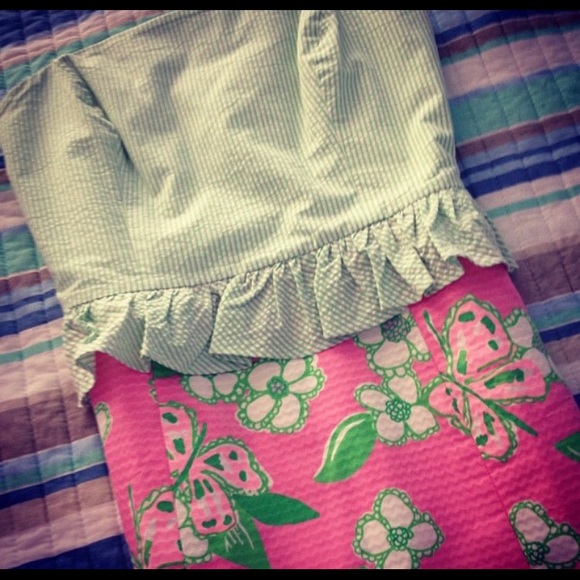 Lilly Pulitzer Dresses & Skirts - Lily Pulitzer size 2 strapless dress
