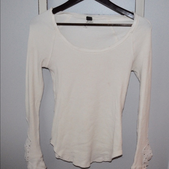 free people waffle with cuffs.