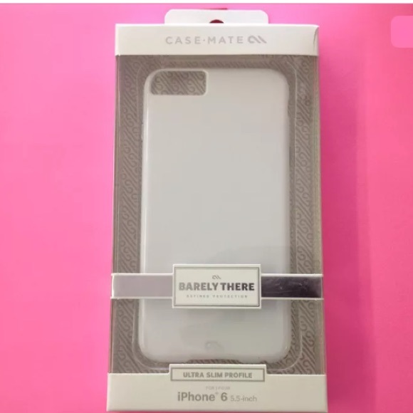 NEW- Casemate white barely there case