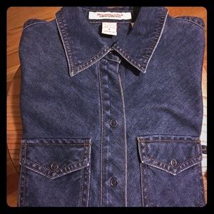 Abercrombie & Fitch Denim Button Down