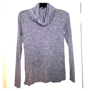 Grey turtle neck