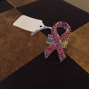 Merle Norman Cancer awareness ring