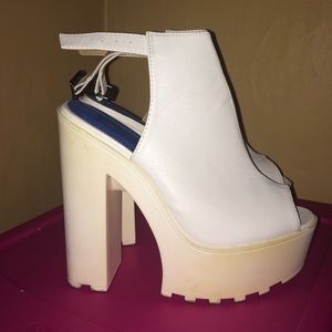 White High Platforms