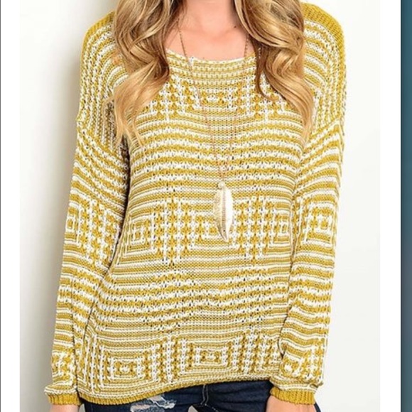 Mustard sweater