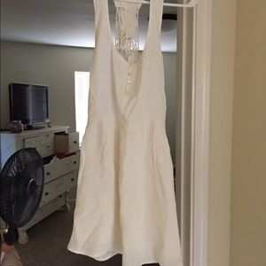 White dress with Lacey straps