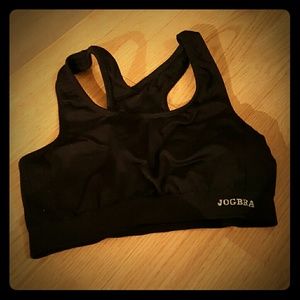 Black Sports Bra by JOGBRA, great condition!
