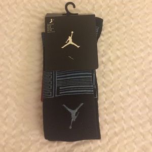New Nike Jordan MEDIUM Legend Black Blue Socks