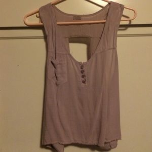Light purple tank top
