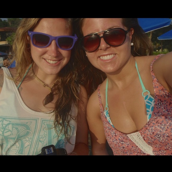 COACH AVIATOR SUNGLASSES AND COACH SUNGLASS CASE - Picture 4 of 4