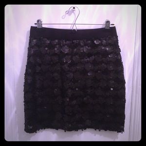 Sequined Mini Skirt