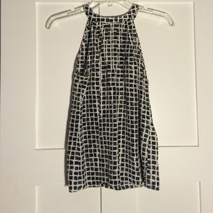 Martin + Osa Pleated Silk Blouse