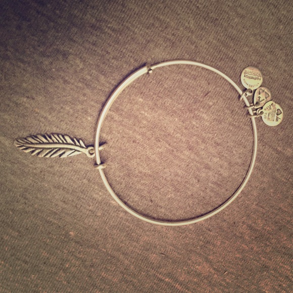 Alex and Ani Jewelry - Alex and Ani feather bracelet