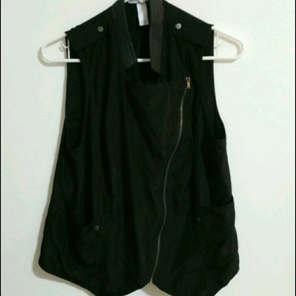 Asymetrical Moto Vest